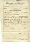 Cotton receipt, 11 January 1864