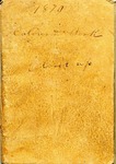 Account book, 1870 by Author Unknown
