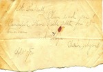 Order for materials, 5 September 1870 by Susan Hoynes