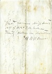 Receipt, 19 November 1870 by Henry Williams and William Loundes Treadwell (1828-1908)