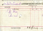 Receipt, 29 November 1870 by Southern Railroad Association