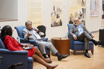 Dr. Ethel Scurlock, Ambassador Andrew Young, and Donald Bermudez panel discussion