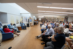 Panel discussion at exhibit opening