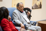 Ambassador Andrew Young during panel discussion