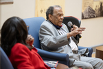 Ambassador Andrew Young during panel discussion