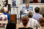 Panel discussion at exhibit opening