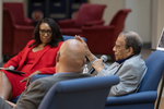 Dr. Ethel Scurlock, Ambassador Andrew Young, and Donald Bermudez panel discussion