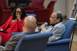 Dr. Ethel Scurlock, Ambassador Andrew Young, and Donald Bermudez panel discussion