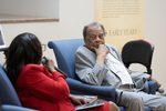 Dr. Ethel Scurlock and Ambassador Andrew Young during panel discussion