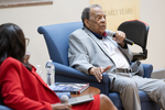 Dr. Ethel Scurlock and Ambassador Andrew Young during panel discussion by Thomas Graning