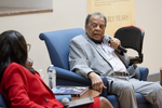 Dr. Ethel Scurlock and Ambassador Andrew Young during panel discussion