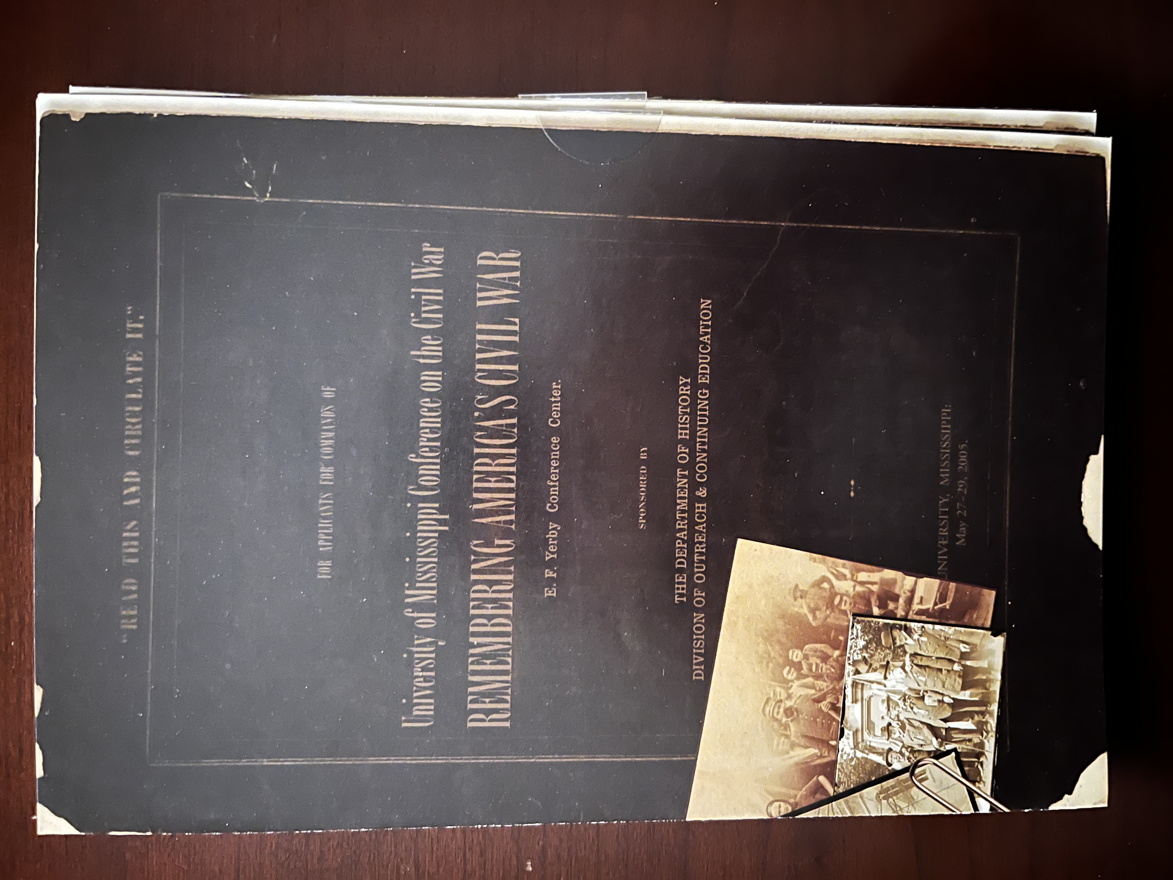 2005: Remembering America's Civil War