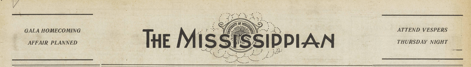 The Mississippian: 1945