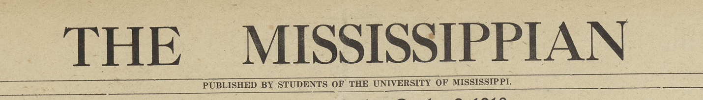 The Mississippian: 1918