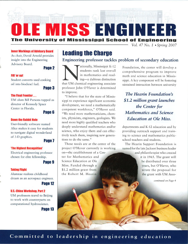 cover of Ole Miss Engineer 2007