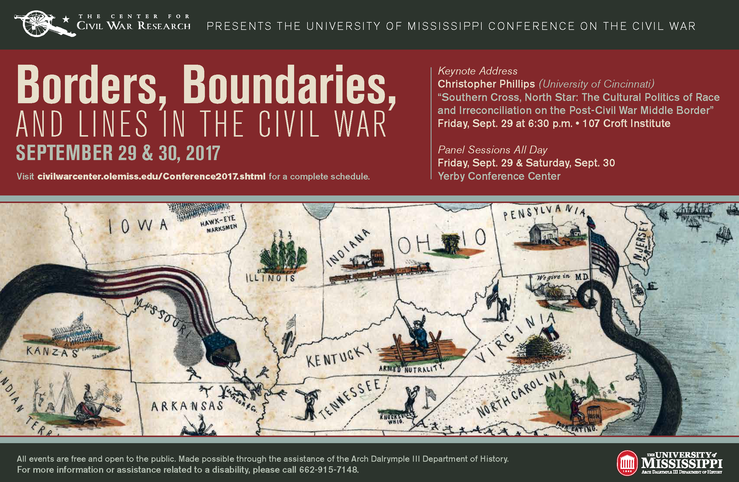 2017: Borders, Boundaries, and Lines in the Civil War