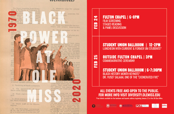 Black Power at Ole Miss: Remembrance, Reckoning and Repair at 50 Years