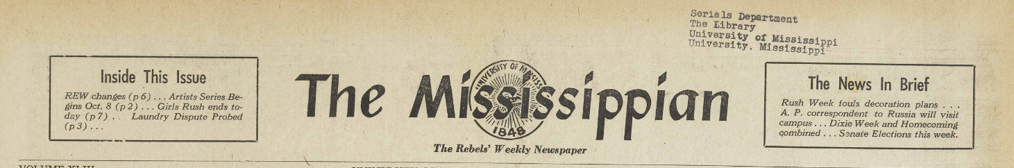 The Mississippian: 1953