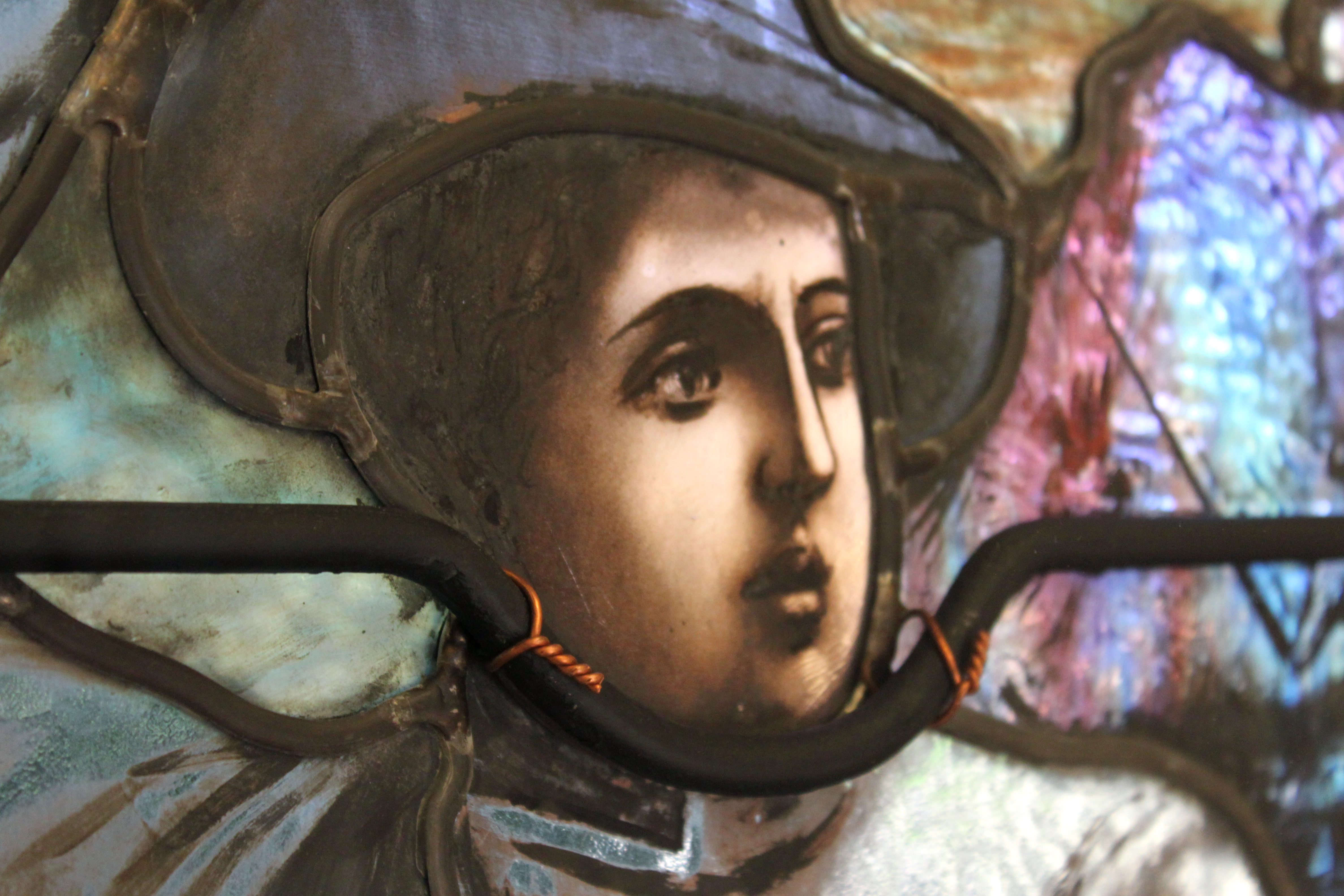 Confederate Stained Glass Window, Ventress Hall