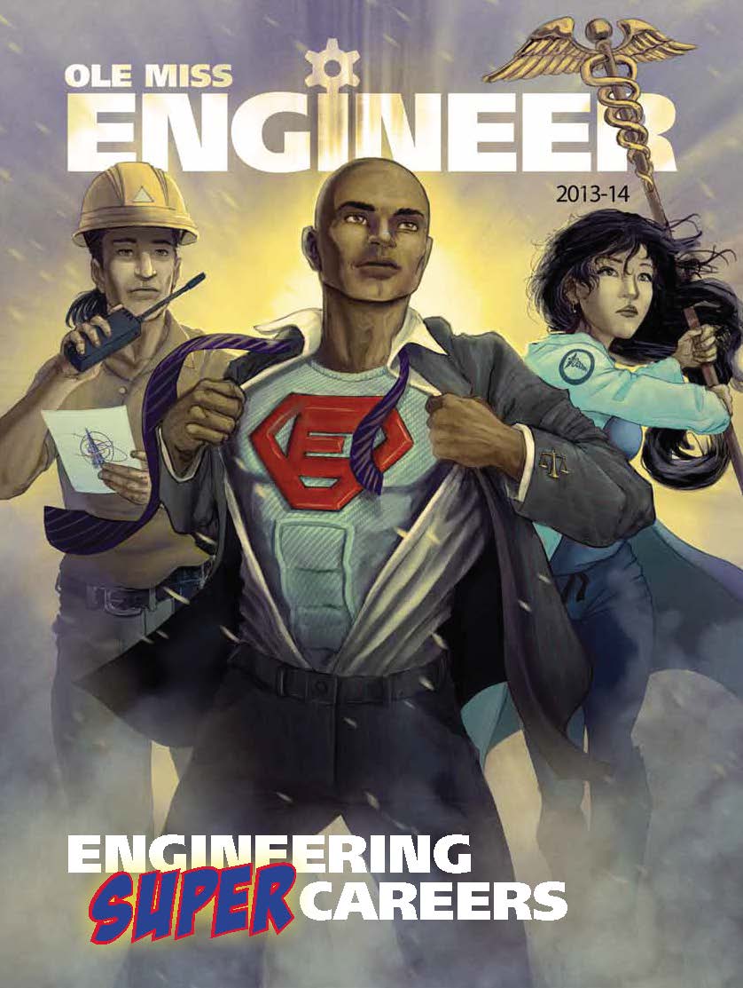 cover of Ole Miss Engineer 2013-2014