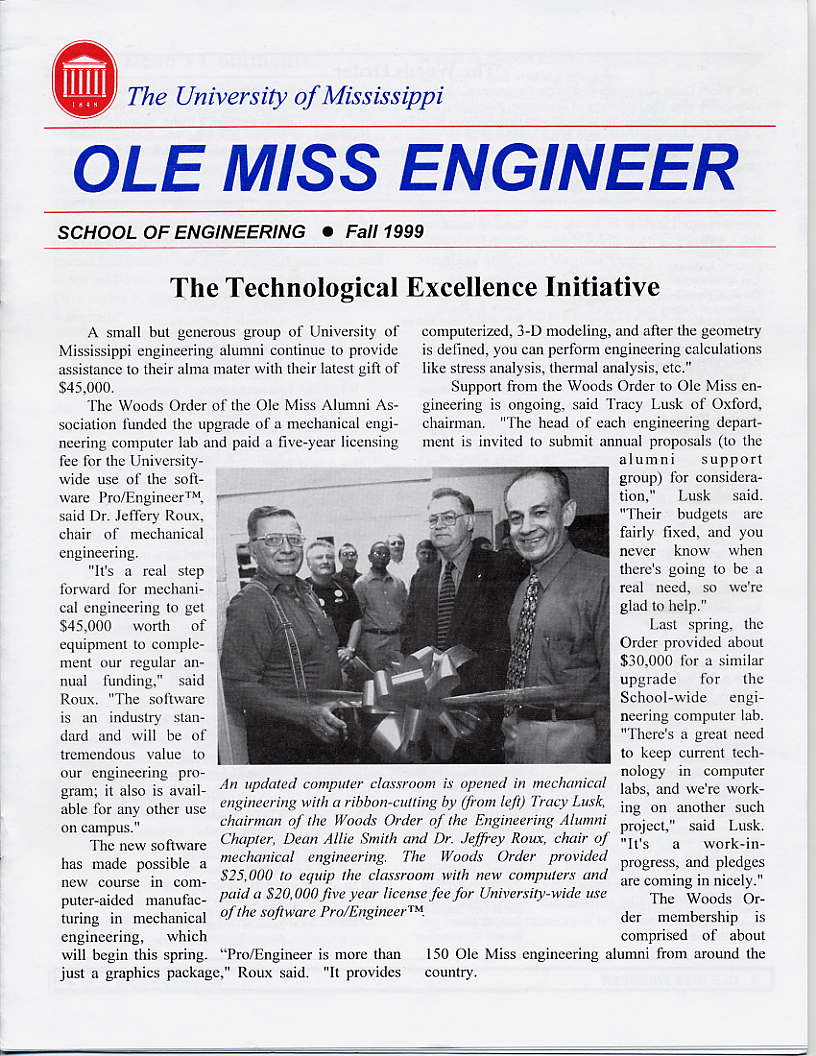 cover of Ole Miss Engineer 1999