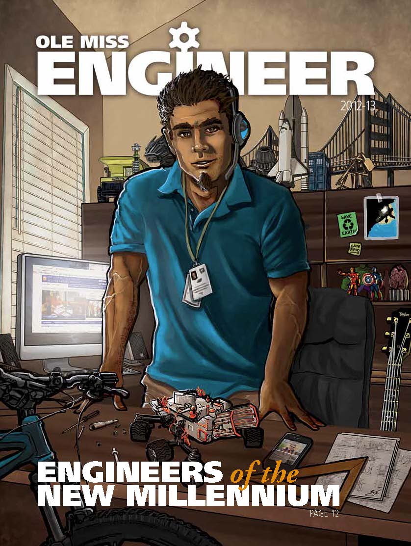 cover of Ole Miss Engineer 2012-2013
