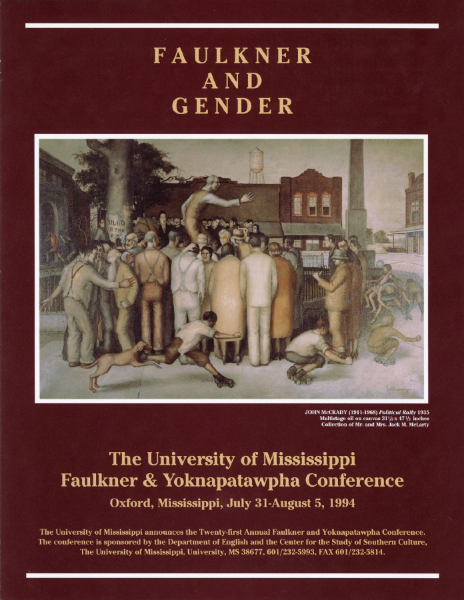 1994: Faulkner and Gender
