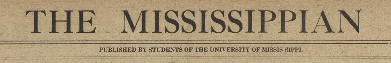 The Mississippian: 1916