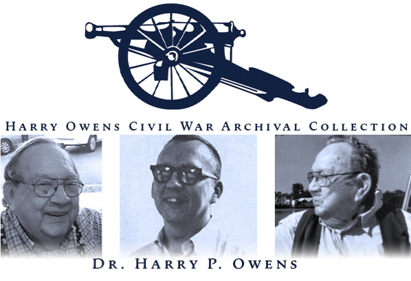 Harry Owens Civil War Archival Collection