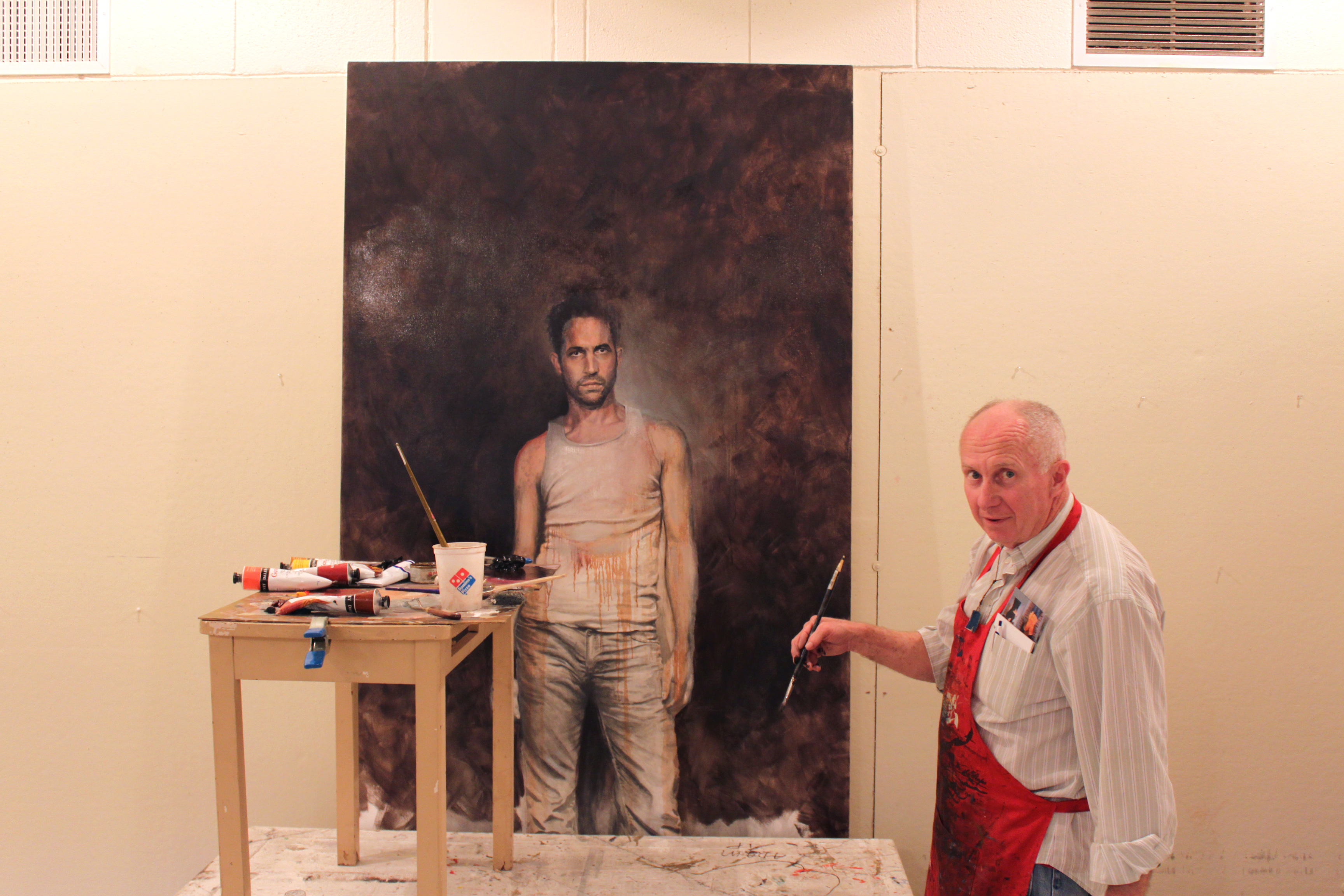 2012: MFA thesis show, Martin Arnold (painting)