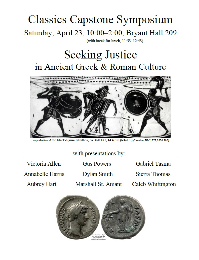2022: Seeking Justice in Ancient Greek and Roman Culture