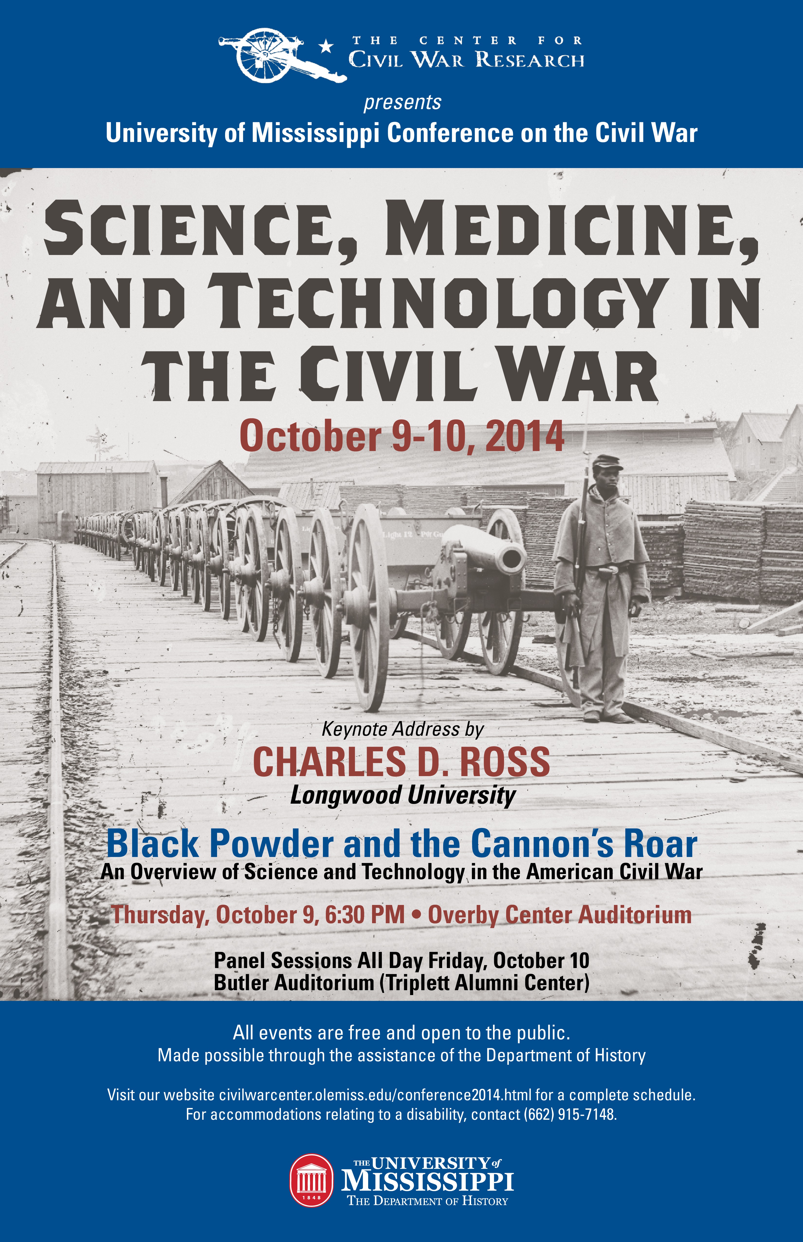 2014: Science, Medicine, and Technology in the Civil War