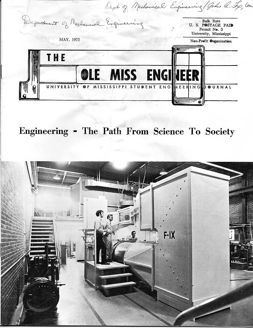cover of Ole Miss Engineer 1972