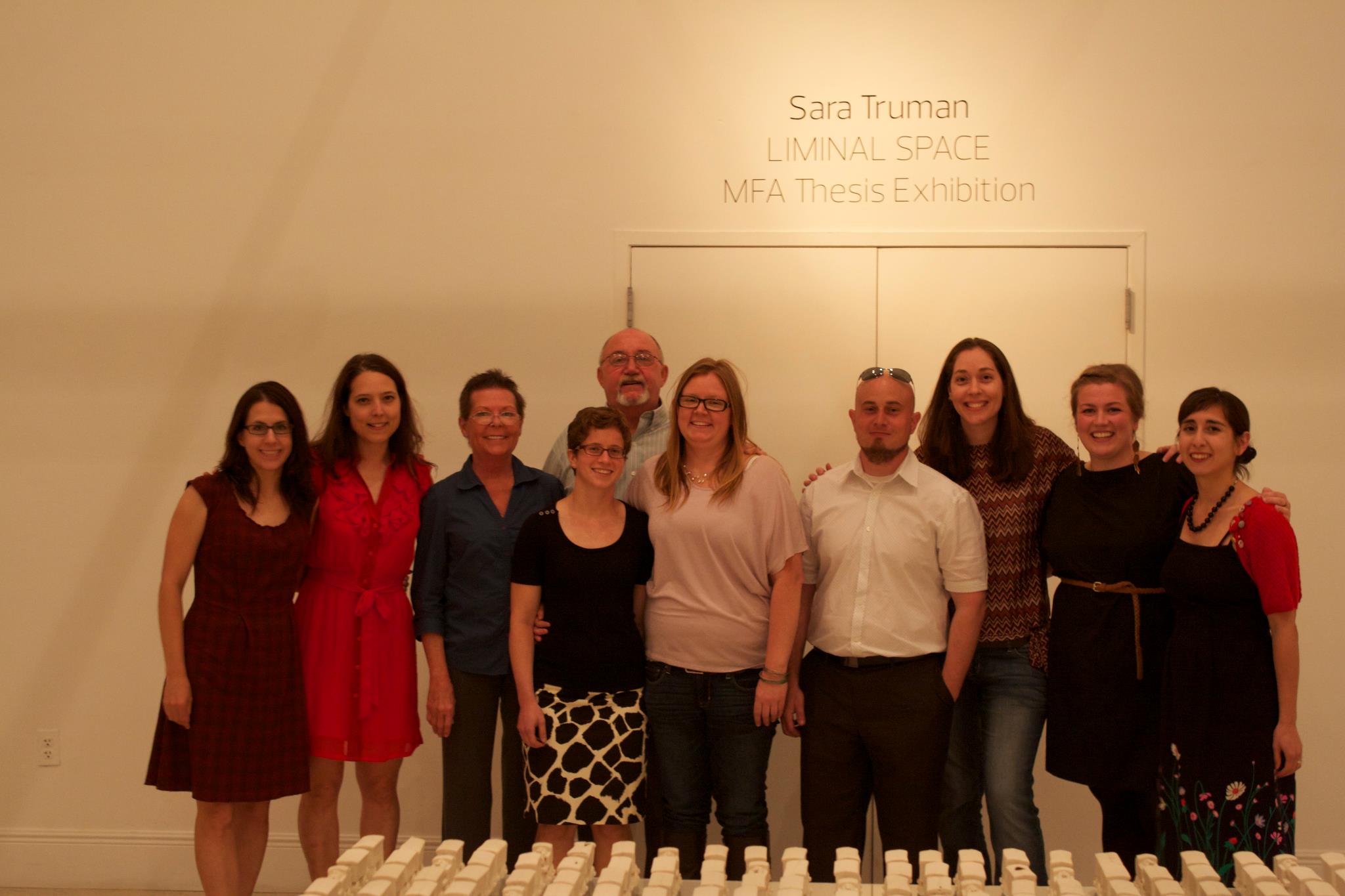 2012: MFA thesis show, Sara Truman (ceramics)