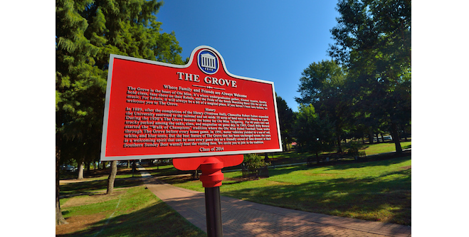 Ole Miss Plaque