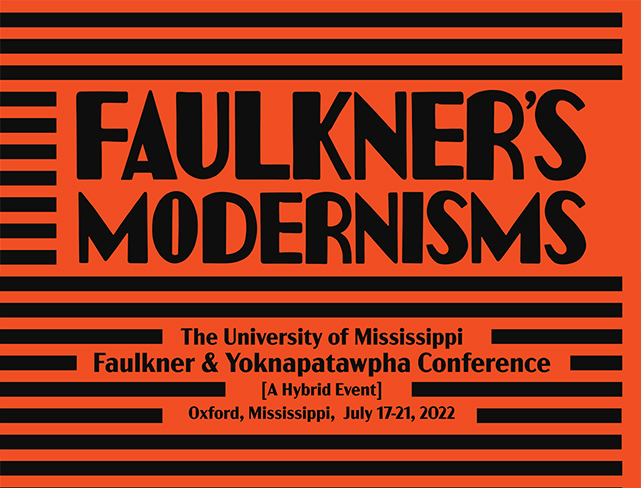 2022: Faulkner's Modernisms