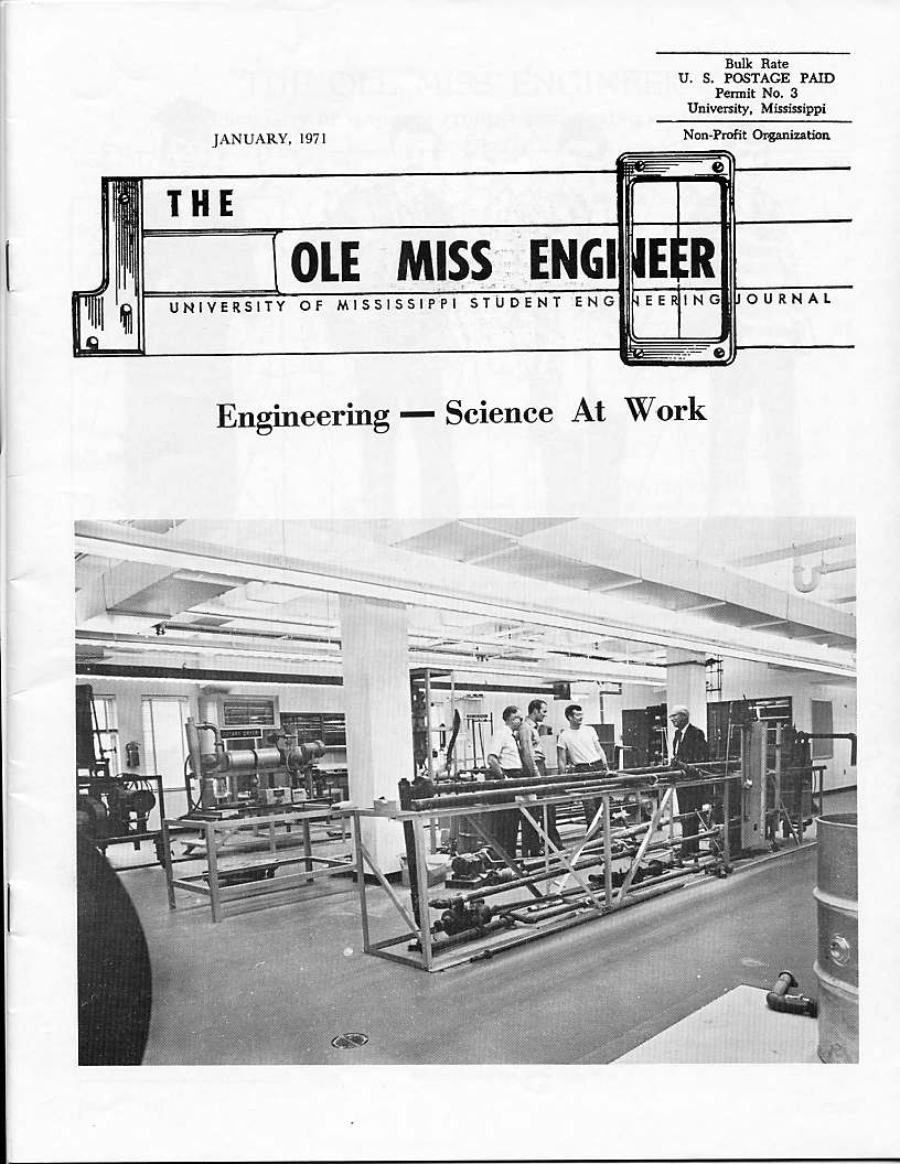 cover of Ole Miss Engineer 1971