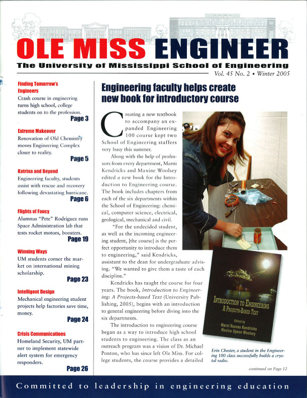 cover of Ole Miss Engineer 2005
