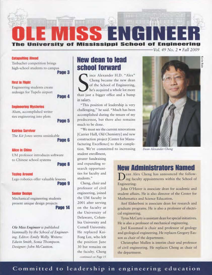 cover of Ole Miss Engineer 2009