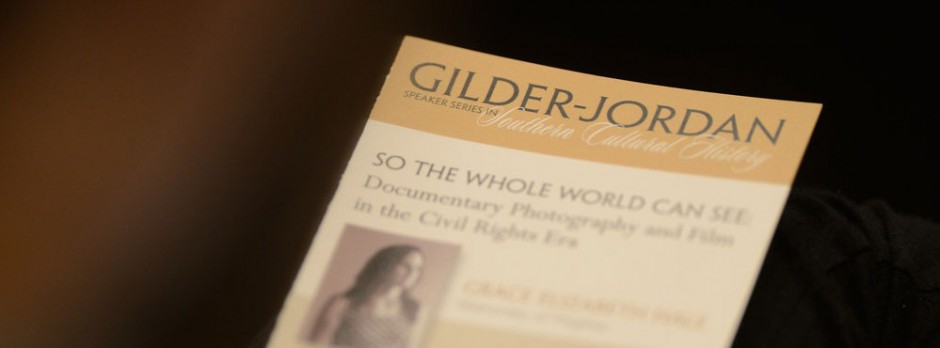 Gilder-Jordan Lecture in Southern Cultural History