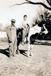 Batson on a horse, 1934 by Blair E. Batson