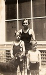 Batson boys with their mother, 1920s by Blair E. Batson and John Batson