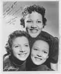 Inscribed publicity photo of The Dandridge Sisters by The Dandridge Sisters