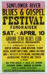 Sunflower River Blues & Gospel Festival fundraiser 2004 at Ground Zero Blues Club