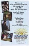Yocona International Folk Festival, Ole Miss African Drum and Dance Ensemble, Celtic Crossroads, 'Elvis,' Choctaw Nation Dancers and Chanters, The Powerhouse