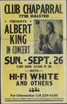 Albert King concert at Club Chaparral