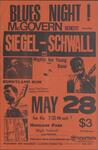 Blues night! McGovern benefit, Highland Park High School Auditorium, Chicago, featuring Siegel-Schwall and others