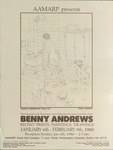 Benny Andrews exhibition, Northeastern University by Benny Andrews