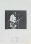 Blues Kalendar, January 1981, John Littlejohn by H. Holzheuser and Johnny Littlejohn