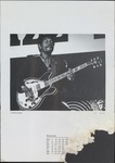 Blues Kalendar, December 1981, Luther Allison by H. Holzheuser